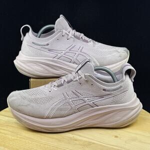 ASICS Women Gel-Nimbus 26 1012B602 Pink Running Shoes Sneakers Size 10 Wide